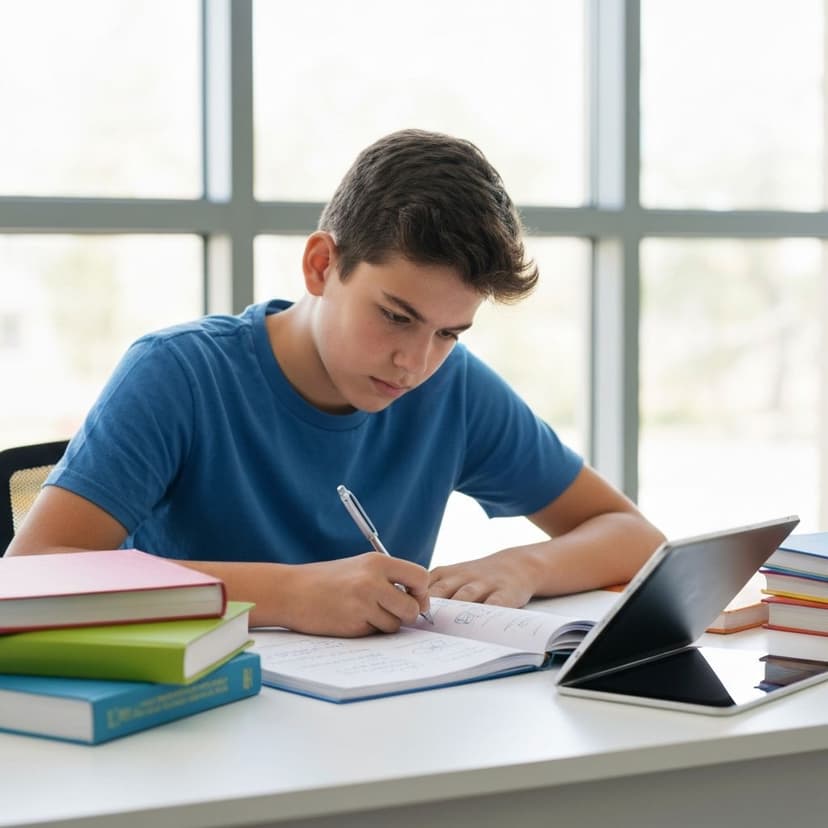 IGCSE prep student