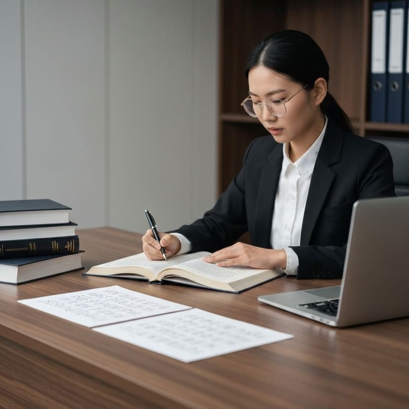 LSAT hazırlık öğrencisi