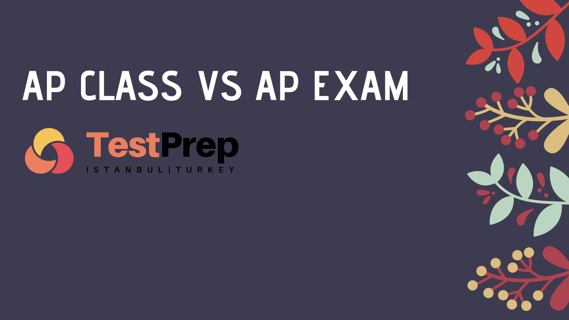 ap class vs ap exam