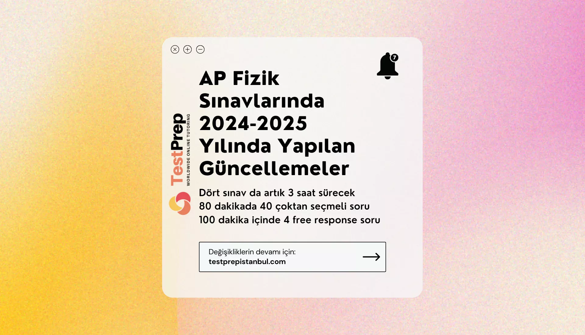 AP Fizik Sınavlarında 2024-2025 Yılında Yapılan Güncellemeler