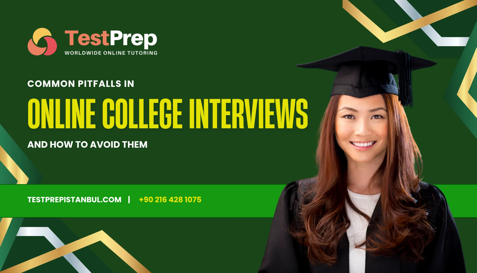 common-pitfalls-in-online-college-interviews-and-how-to-avoid-them | Test Prep Hazırlık Kursları Özel Ders Yurt Dışı Eğitim Danışmanlığı Common Pitfalls in Online College Interviews and How to Avoid Them