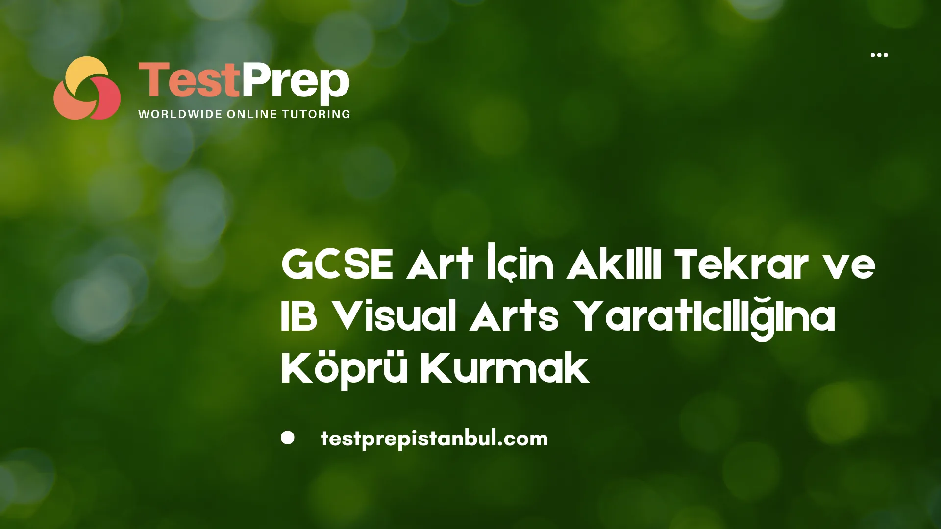 GCSE Art İçin Akıllı Tekrar ve IB Visual Arts Yaratıcılığına Köprü Kurmak