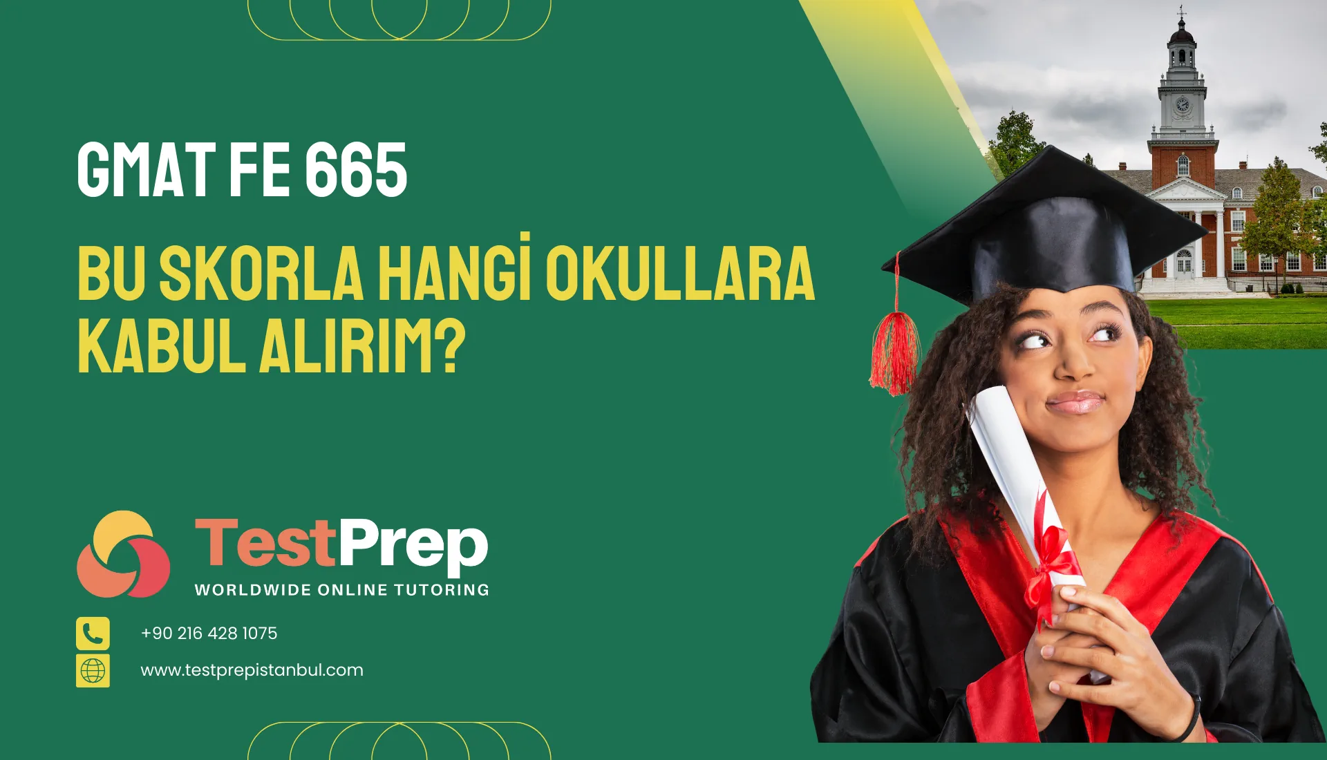 GMAT FE 665: Bu Skorla Hangi Okullara Kabul Alırım?