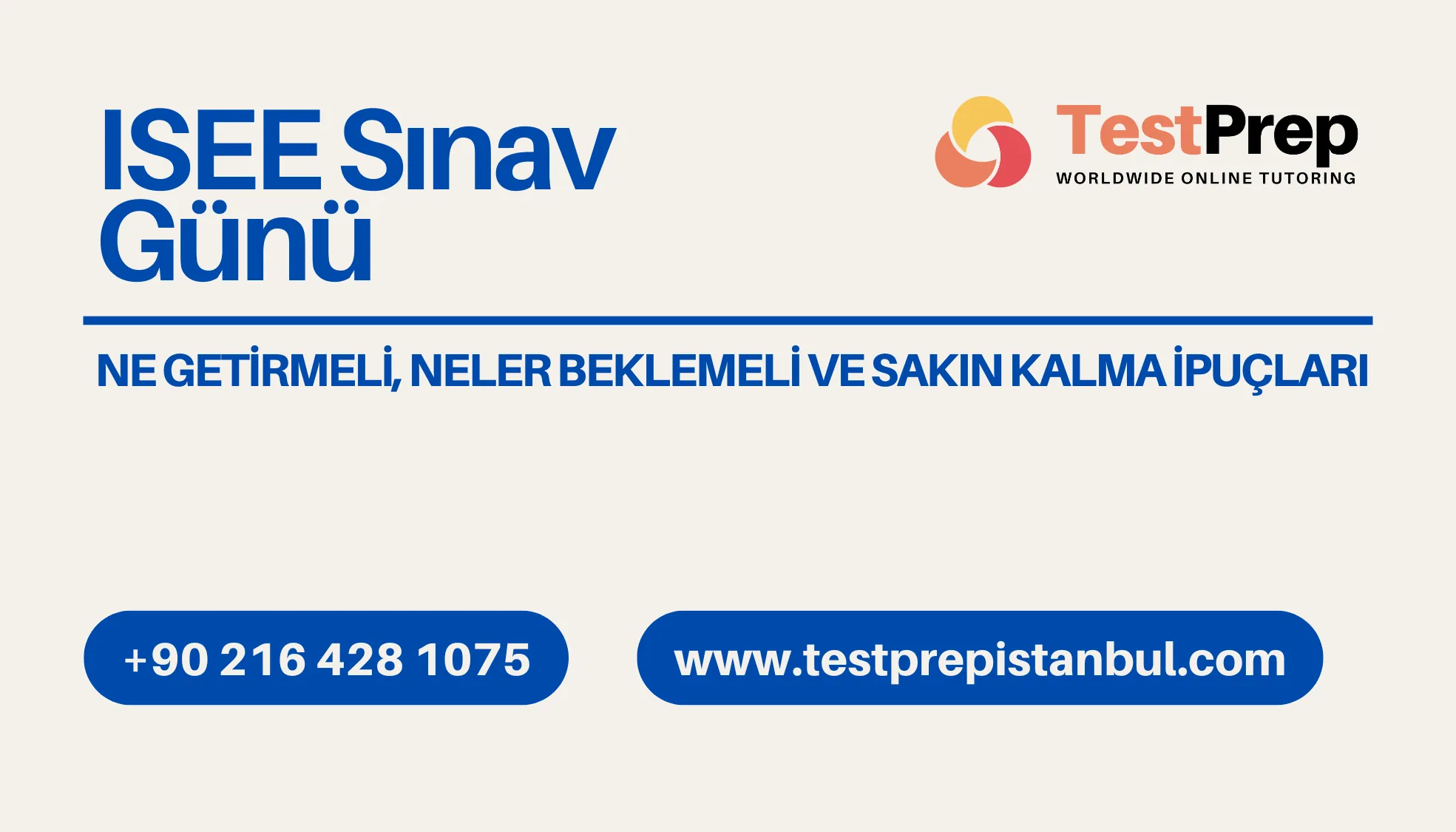 ISEE Sınav Günü: Ne Getirmeli, Neler Beklemeli ve Sakin Kalma İpuçları
